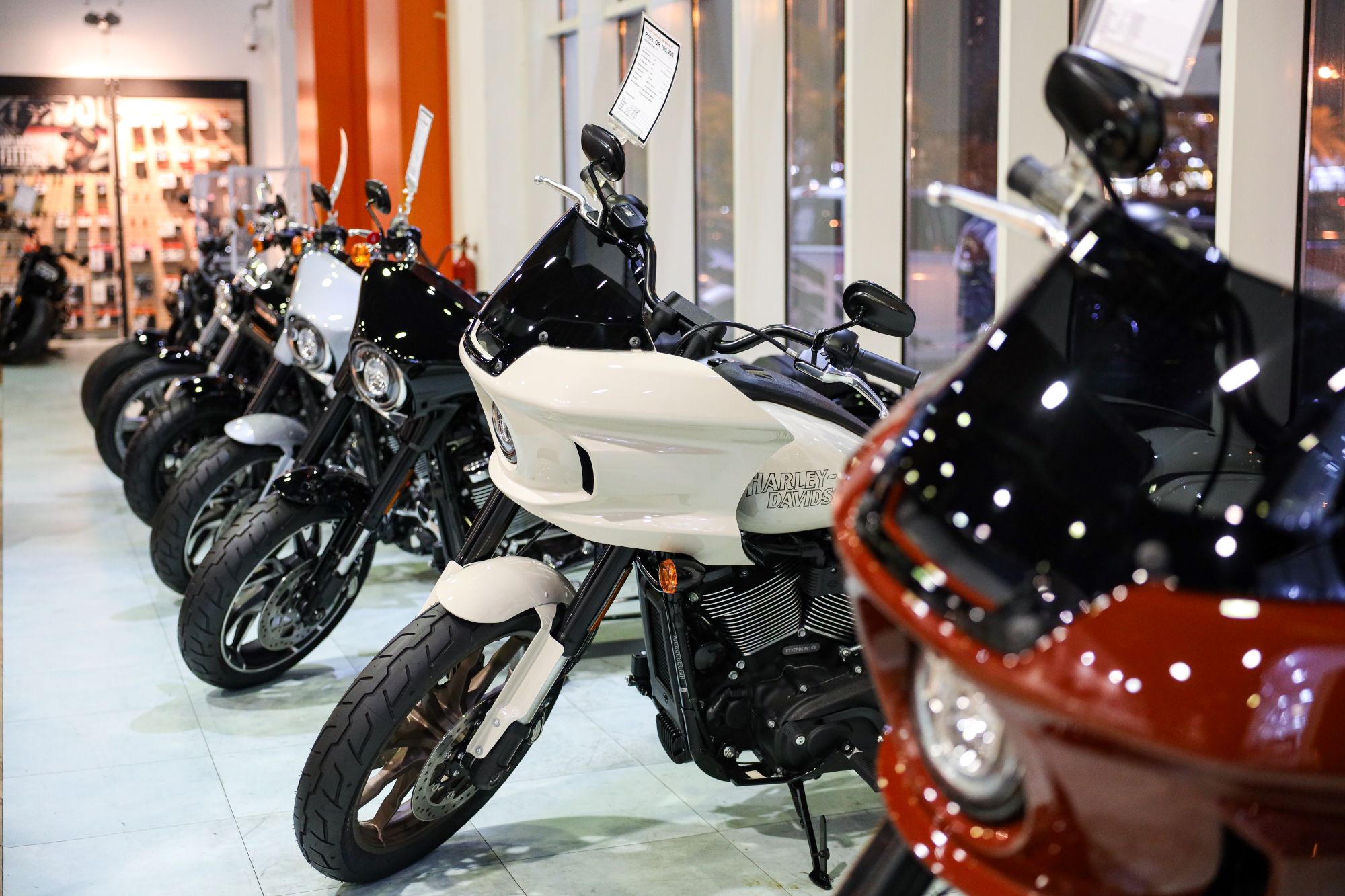 motorcycles